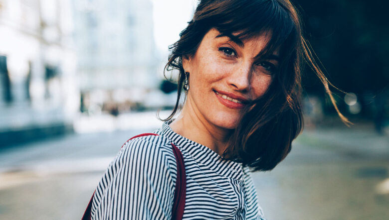 ritratto di donna di mezza età