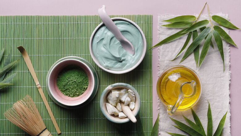 cosmetici con tè matcha