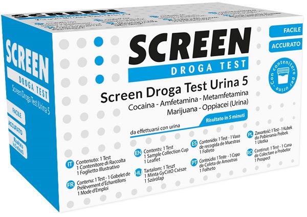 SCREEN DROGA TEST URINA 5