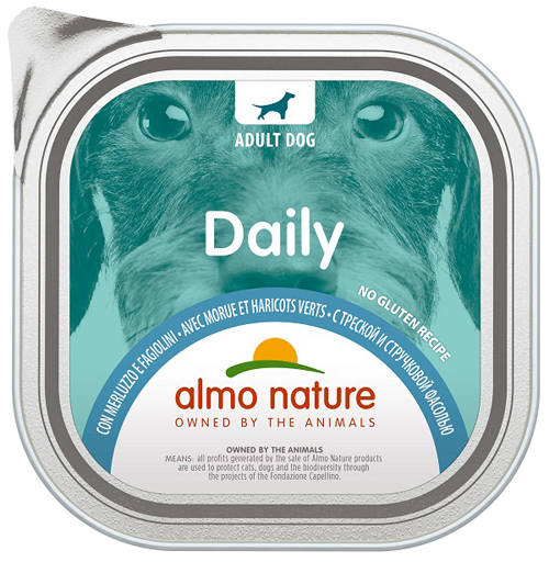 DAILY MENU DOGS MERLU/FAG 300G