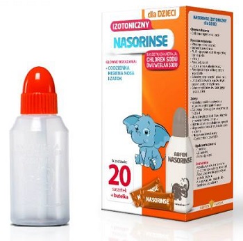 NASORINSE ISOT KIT PED 20BUST