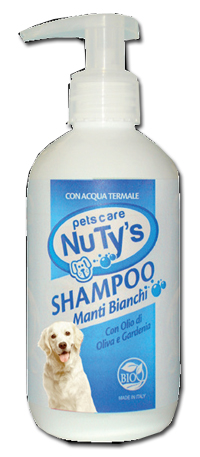 NUTY'S SH MANTI BIANCHI 250ML