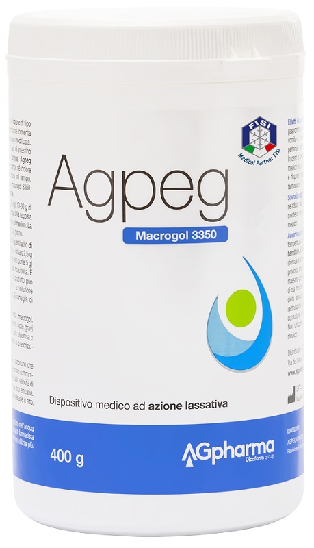 AGPEG MACROGOL 3350 BARATTOLO