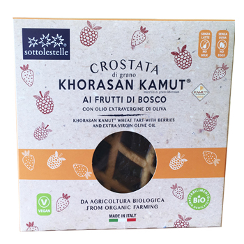 CROSTATA KAMUT FRUTTI BOS 350G