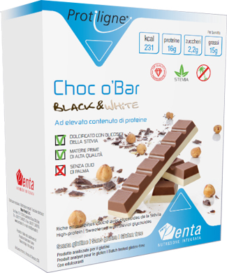 CHOC O'BAR BLACK&WHITE 225G