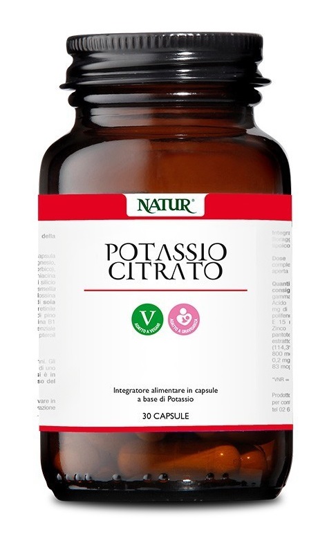 POTASSIO CITRATO 30CPS VEG
